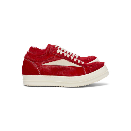 Rick Owens Vintage Sneakers (Cardinal Red/Milk)