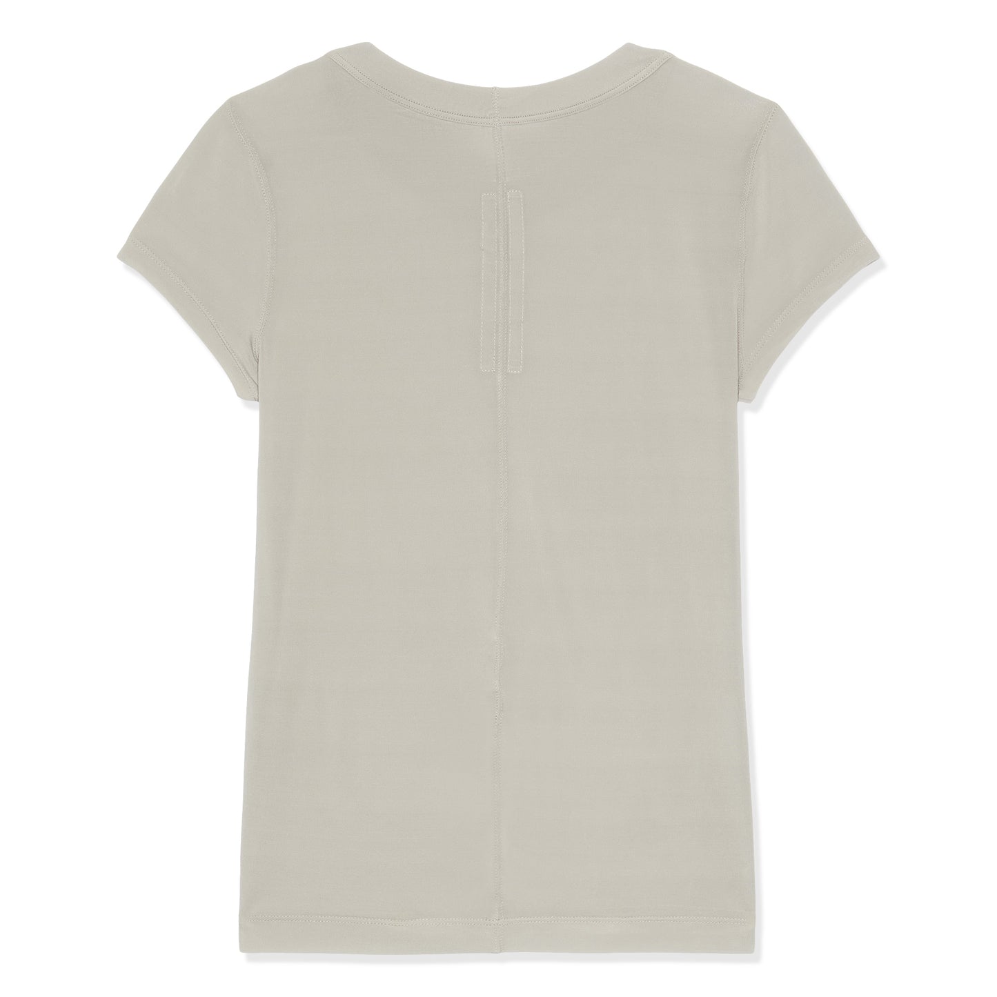 Rick Owens Womens Cropped Level T-Shirt  Level (Dust)