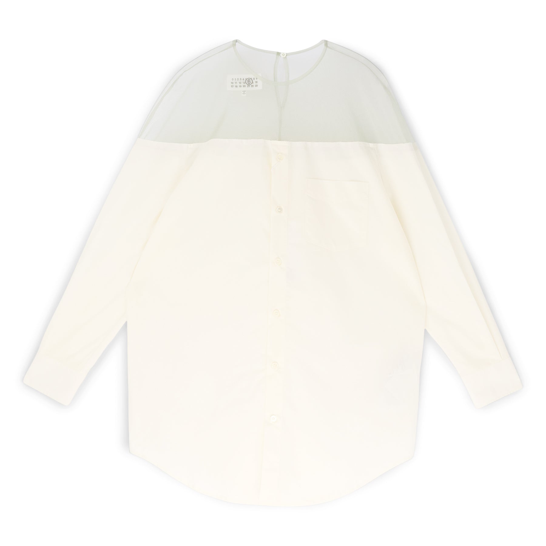 トップス maison martin Margiela Designer Pink Retrograde silk knit top | Shop Online | Maison Margiela