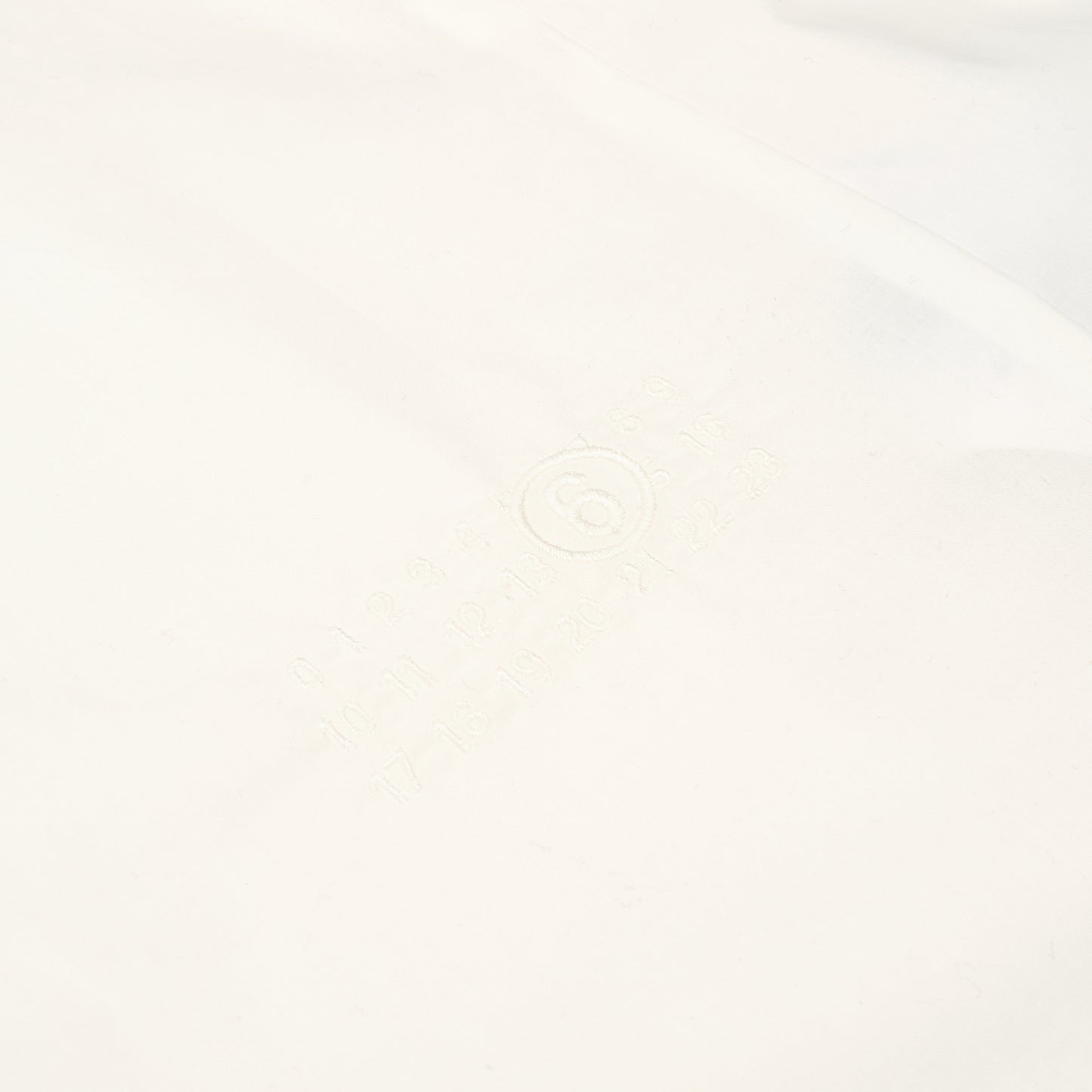 MM6 Maison Margiela Long-sleeved Top (Off White)