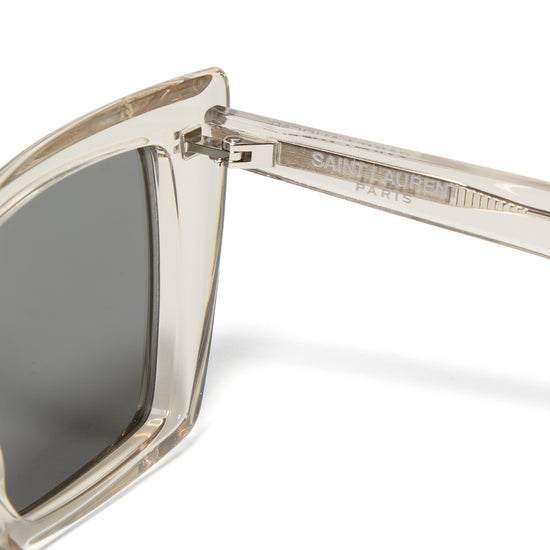 Saint Laurent Sunglasses (Beige/Silver)