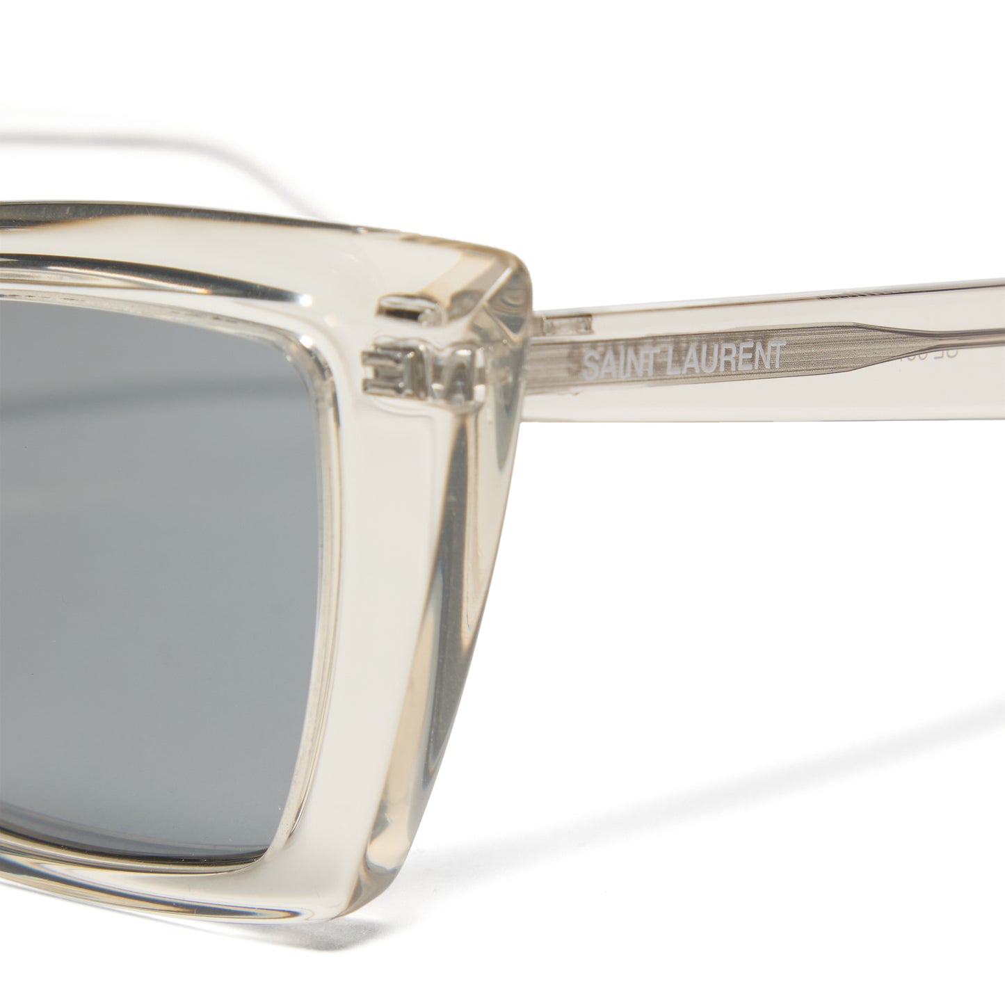 Saint Laurent Sunglasses (Beige/Silver)
