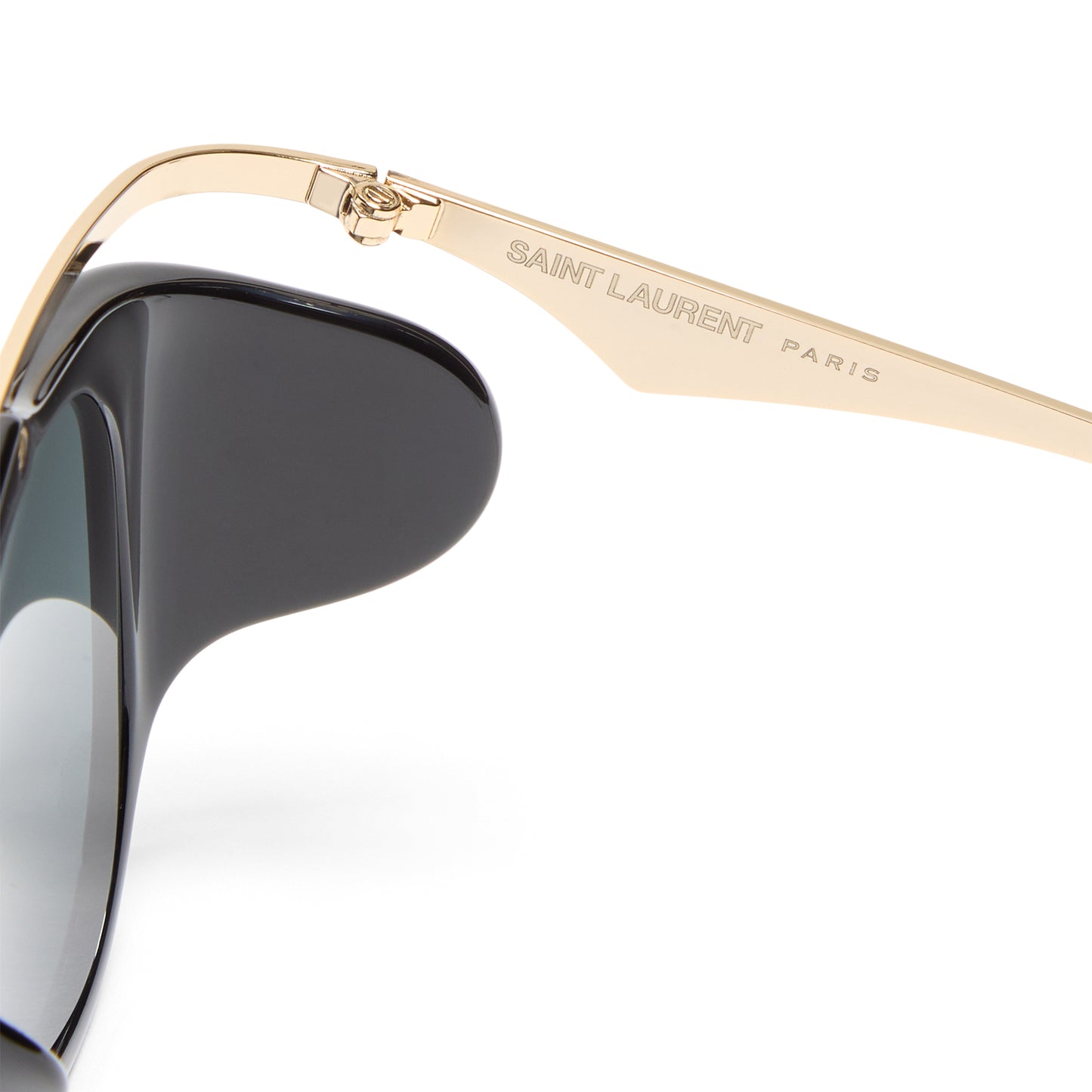 Saint Laurent Amelia Sunglasses (Black/Gold)