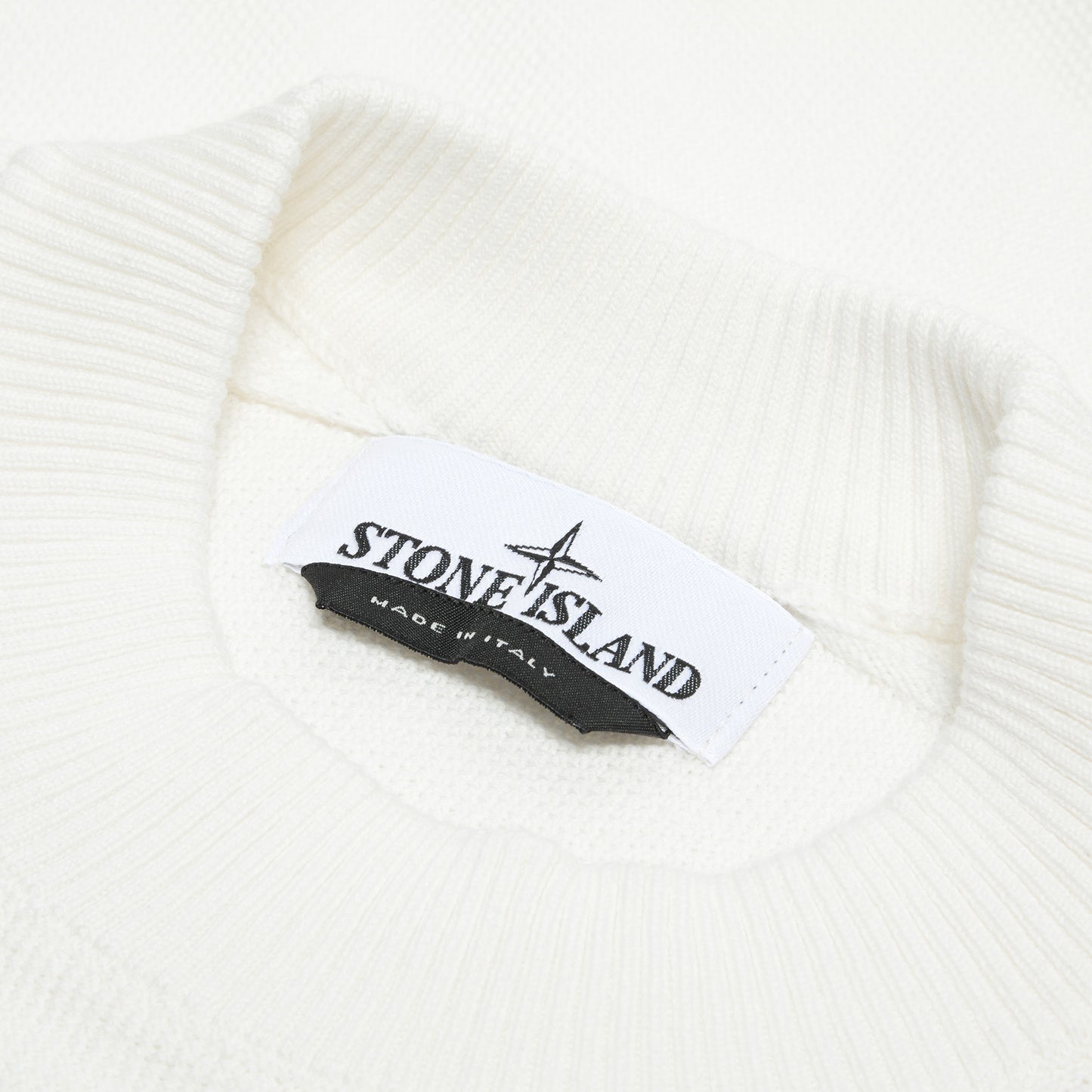 Stone Island Crew Neck Sweater (White)