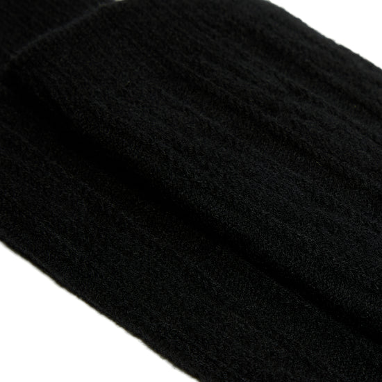 Stussy Cable Knit S Dress Socks (Black)