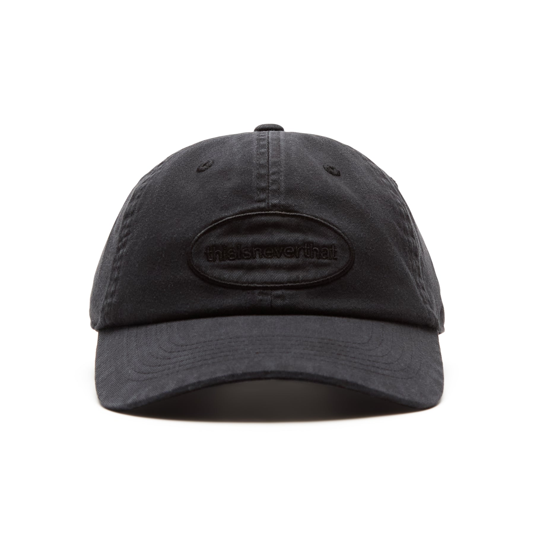 thisisneverthat Overdyed E/T-Logo Cap (Black) – CNCPTS