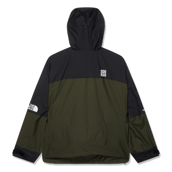 The North Face x SOUKUU Hike Mountain Light Jacket (Forest Night Green)