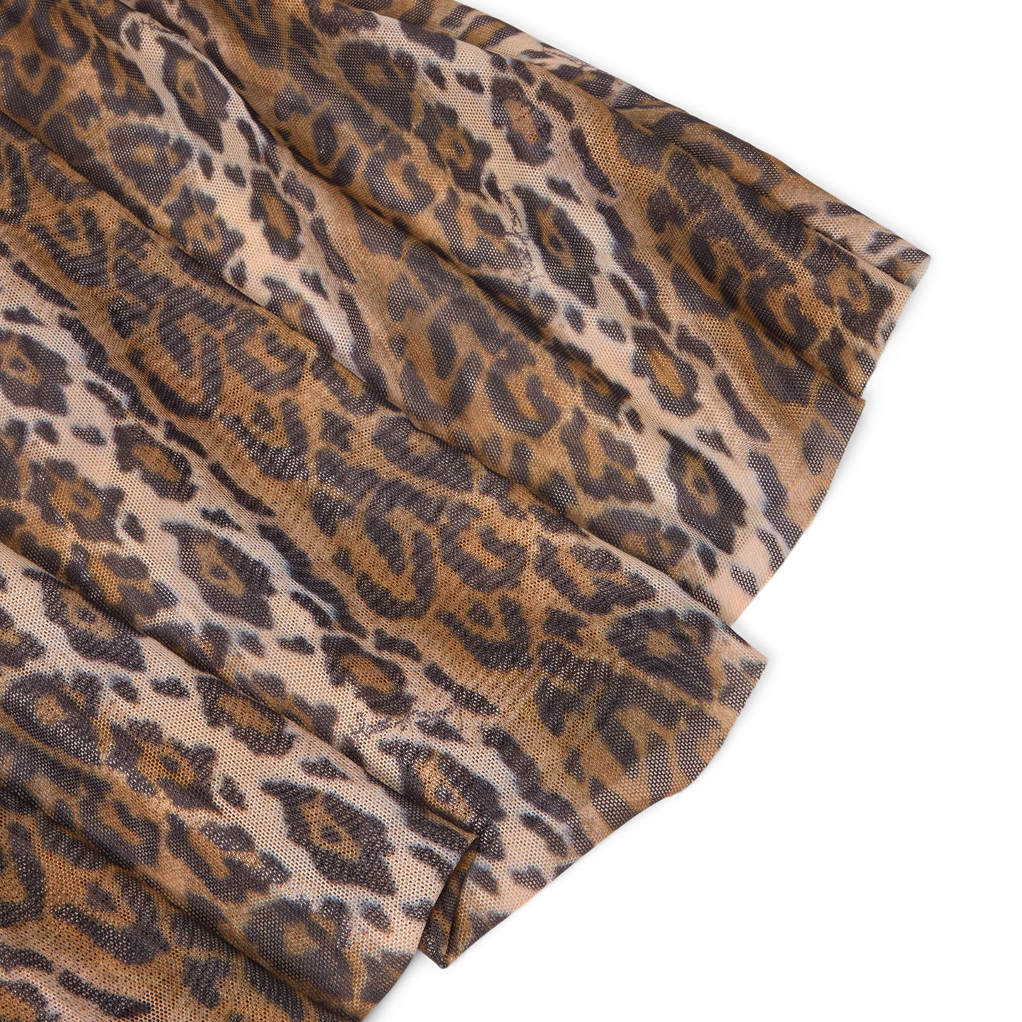 House of Sunny Leopard Asymmetric Dress (Multi)