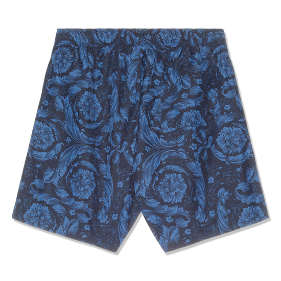 Versace Barocco Printed Swim Shorts (Navy Blue)