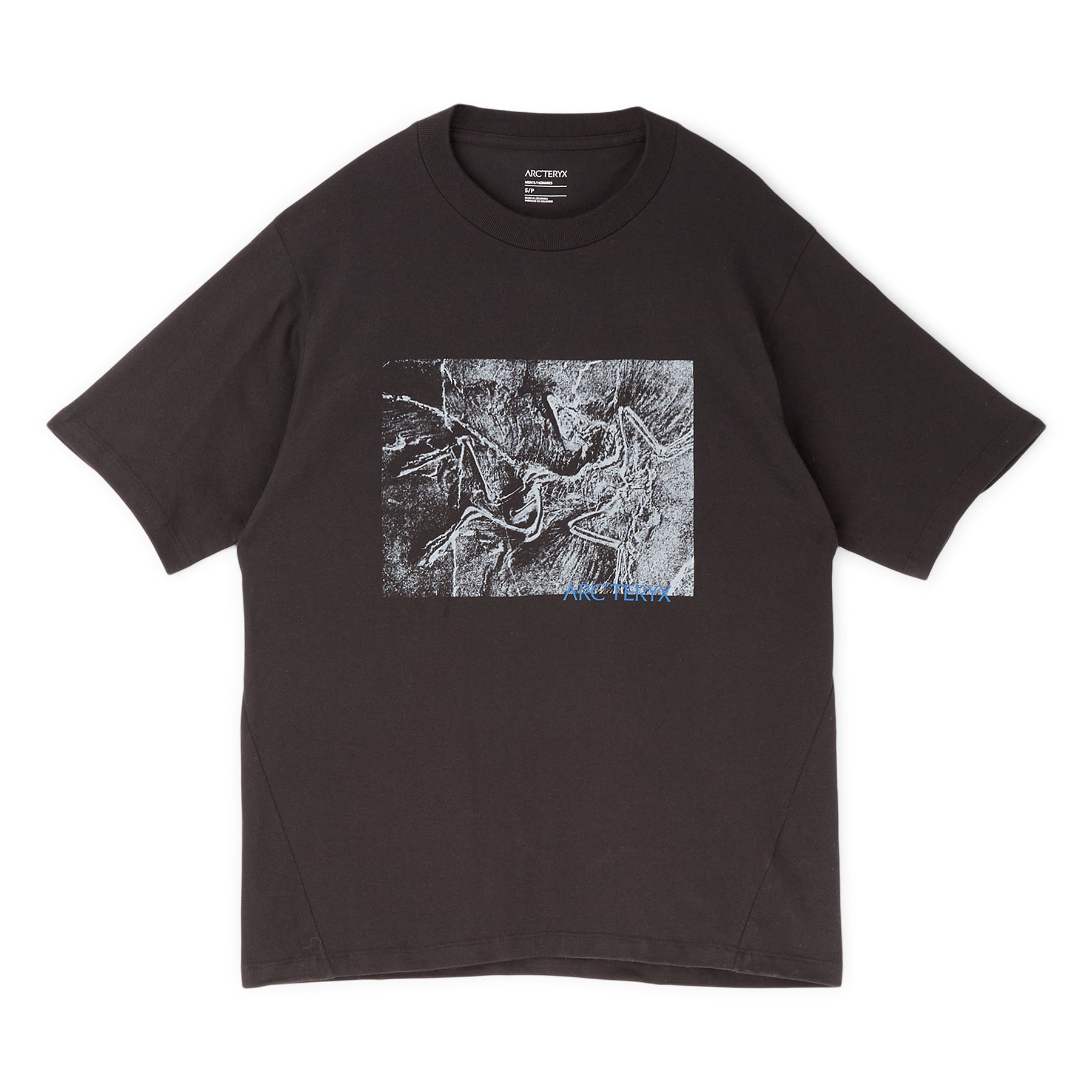 Arc'teryx Kragg Cotton Lithographica SS M (Black) – CNCPTS