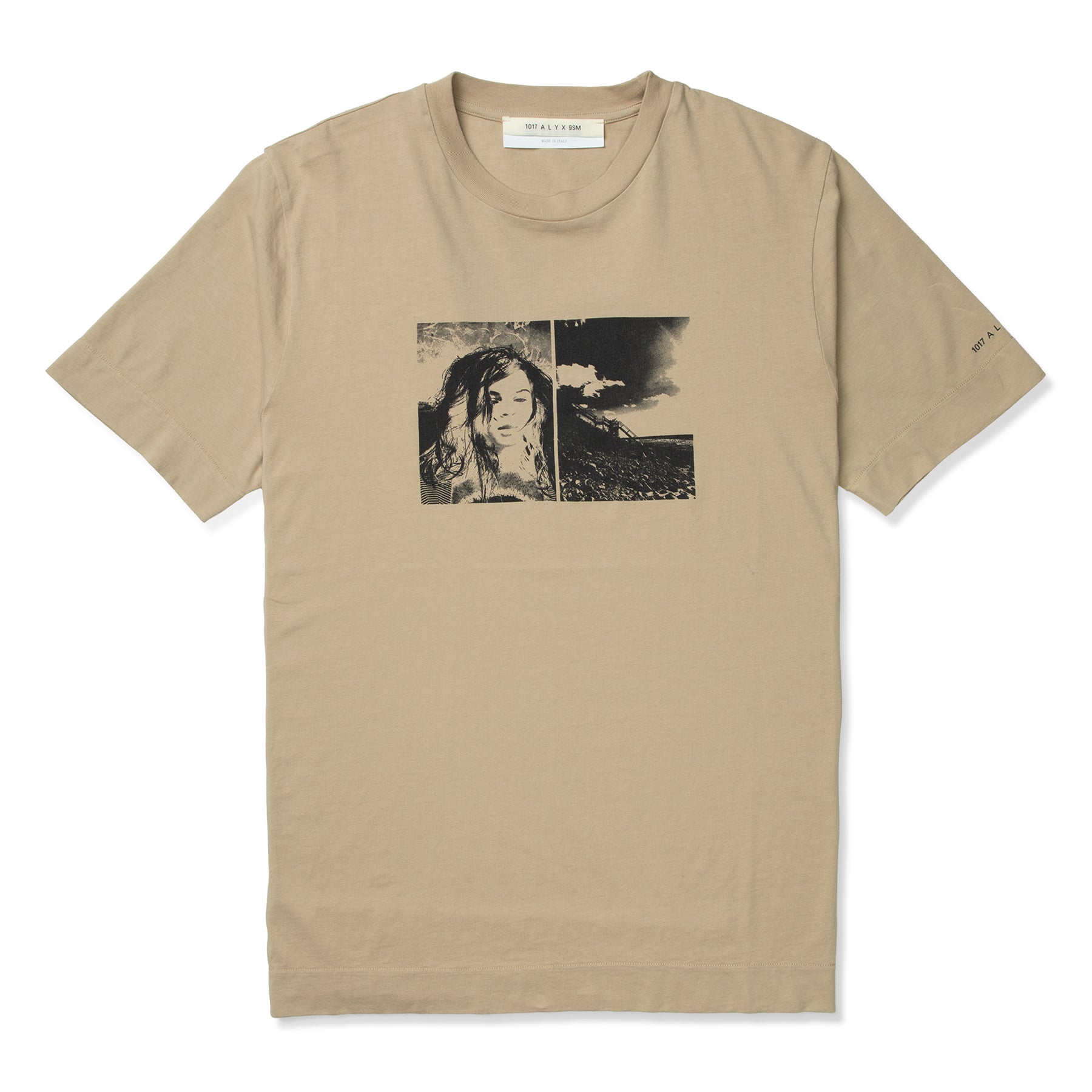 1017 ALYX 9SM Graphic Short Sleeve T-shirt (Natural Dark Beige