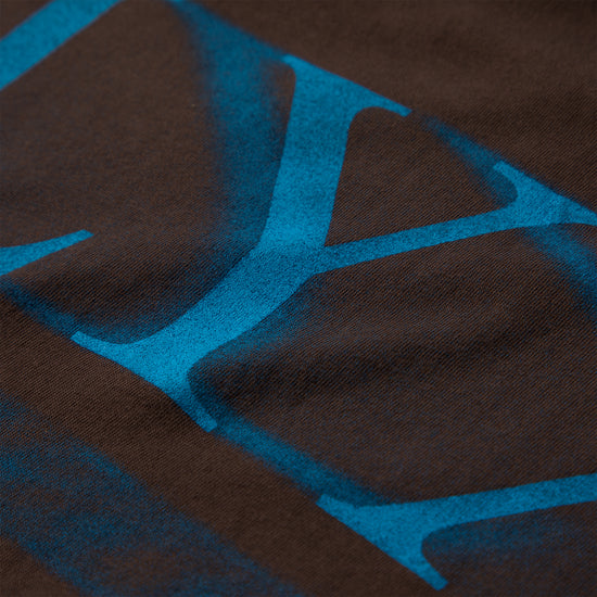 1017 ALYX 9SM Short Sleeve Tee Shirt Print (Dark Brown)