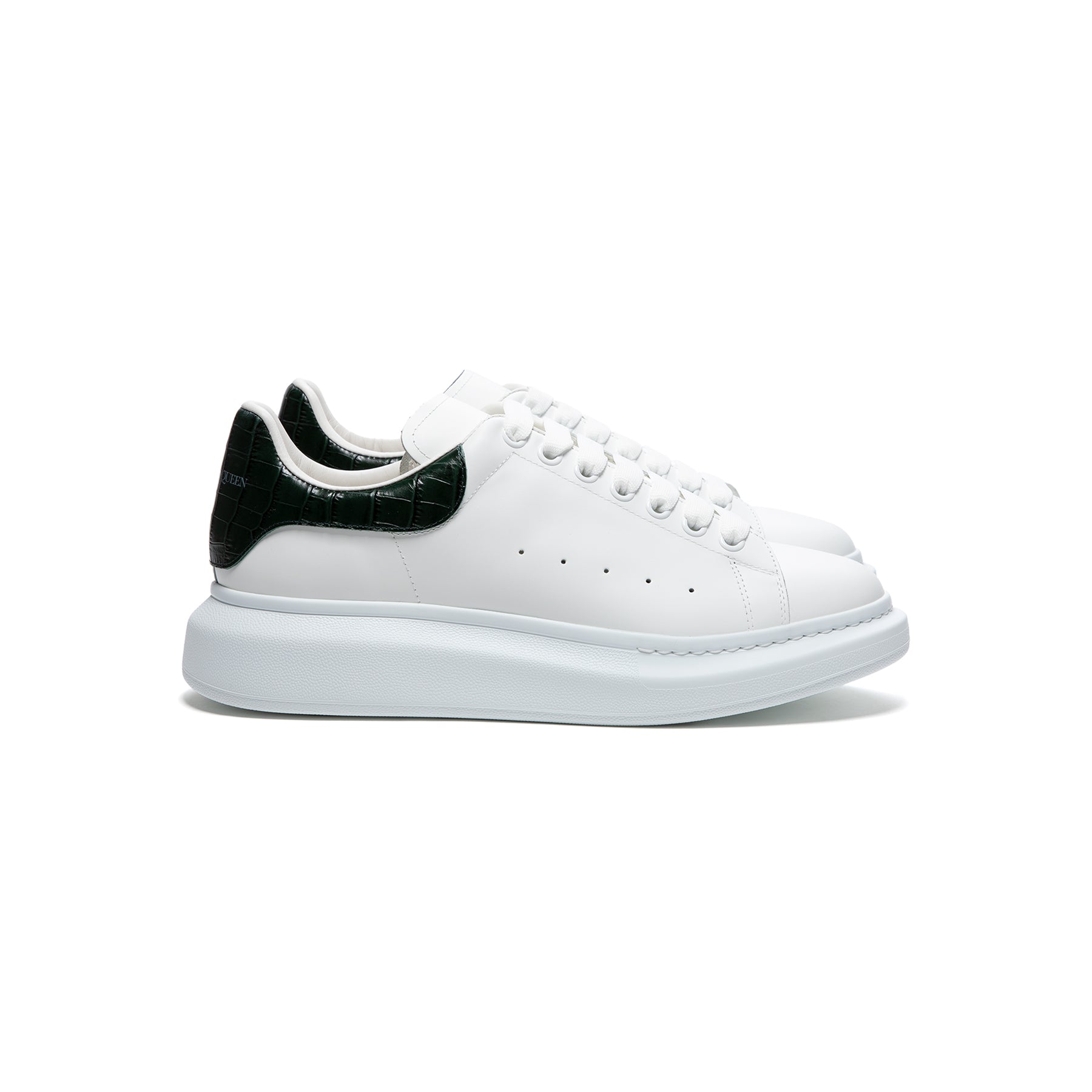 Alexander McQueen Oversized White And Black Sneakers New