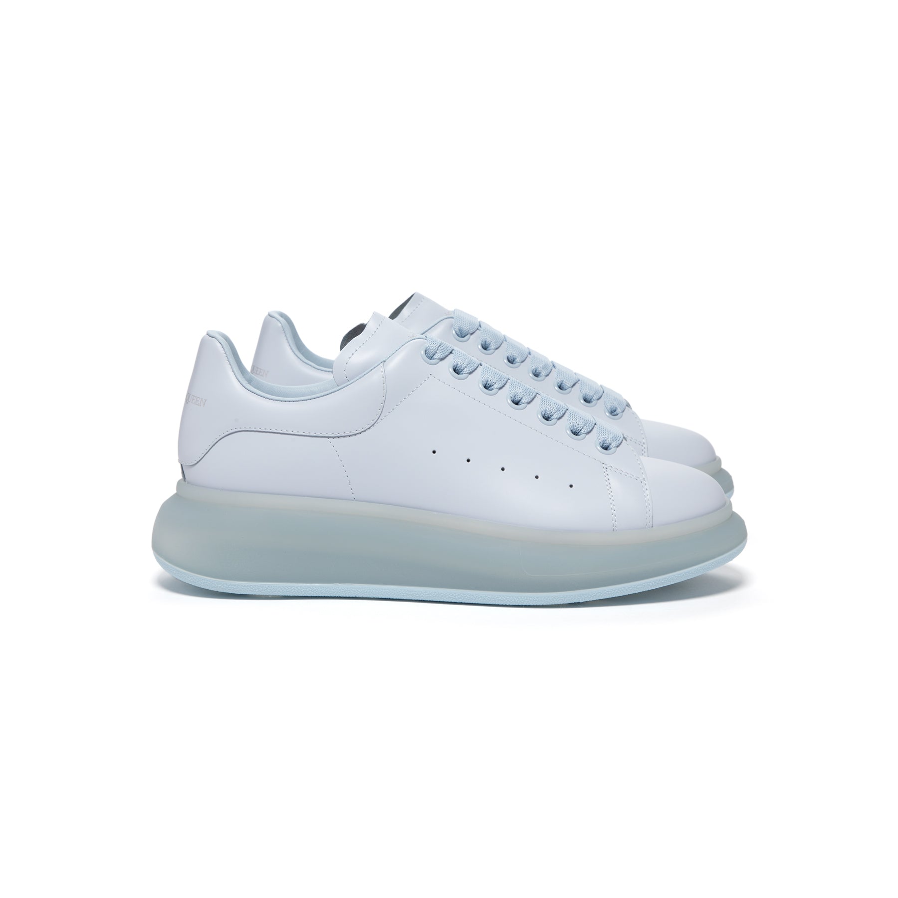 Buy Alexander McQueen Wmns Oversized Sneaker 'White Light Blue