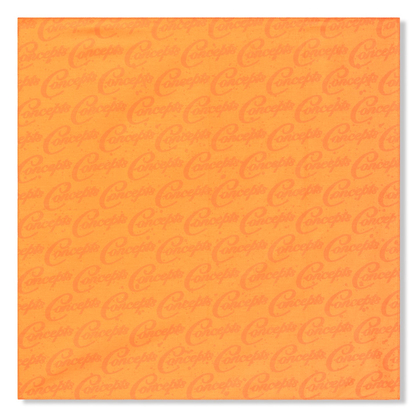 Concepts Script Cotton Bandana (Orange)