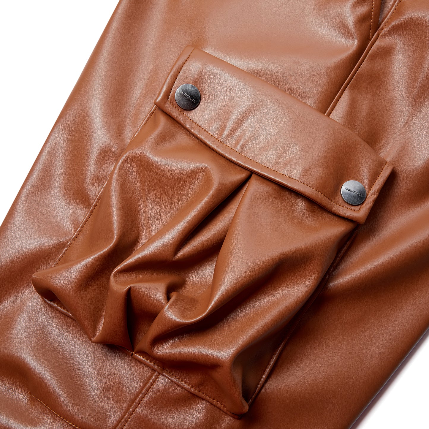 Concepts Leather Pant (Coffee)