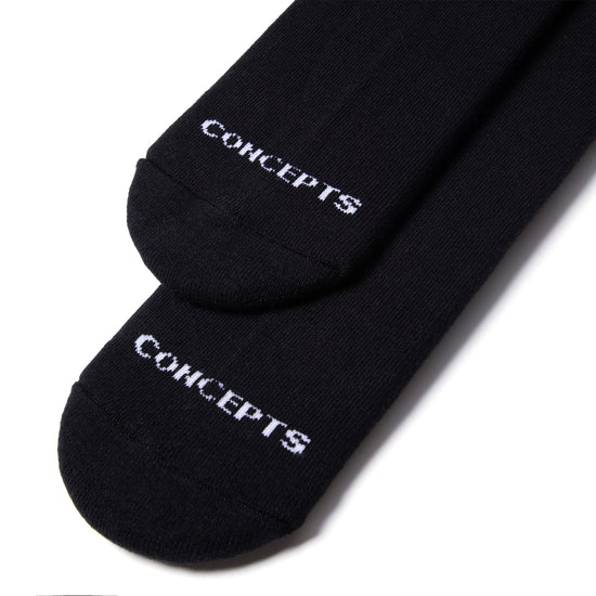Concepts Script Sock (Black)