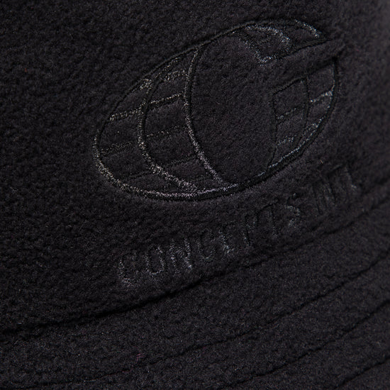 Concepts INTL Polar Fleece Bucket Hat (Black)