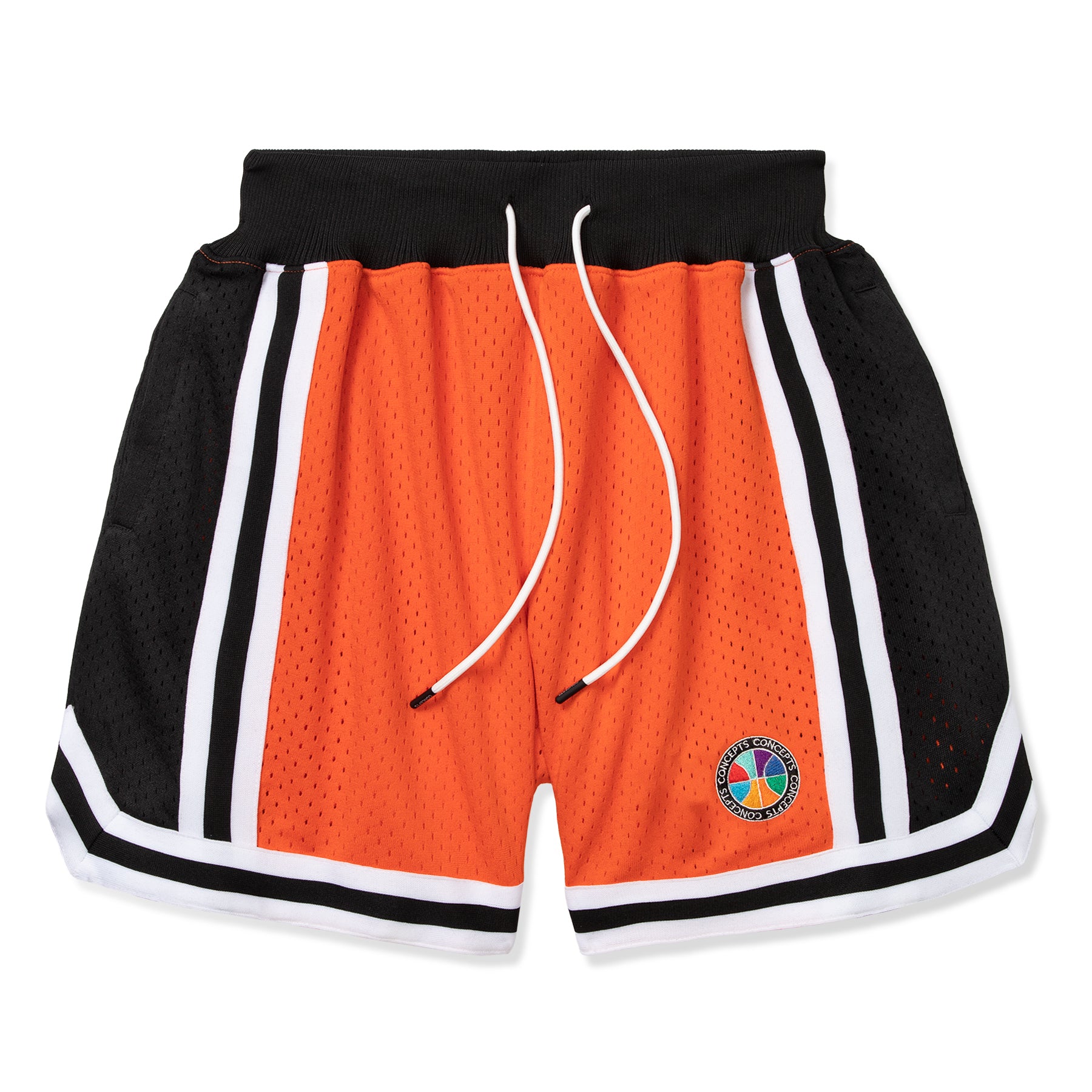 Logo Baggy Fit Basketball Shorts, RED