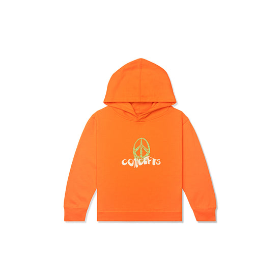 Concepts Toddler Warped Peace Hoodie (Orange)