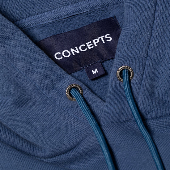 Concepts x Mephisto Tackle Twill Hoodie (Blue Depths Navy)