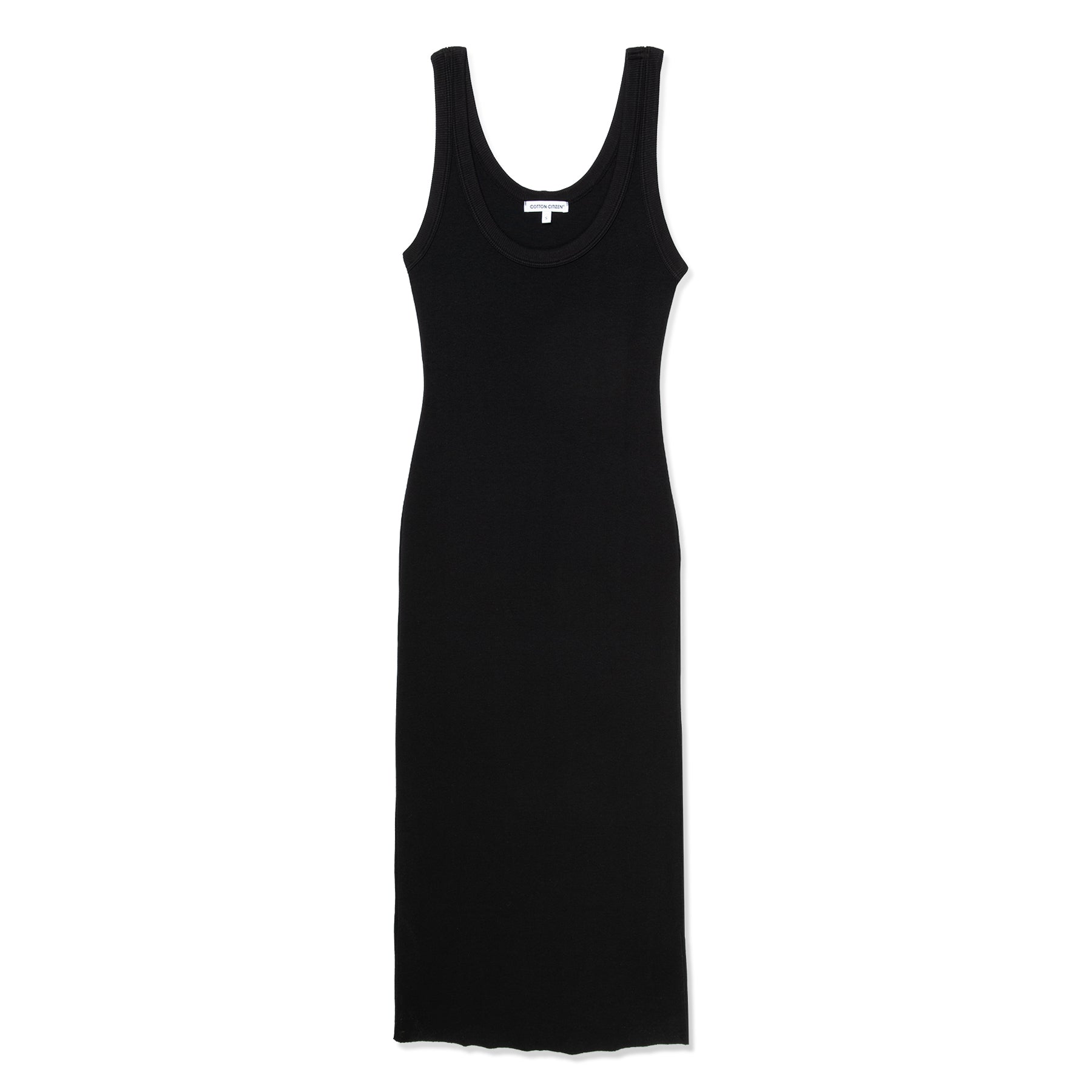 Cotton Citizen Verona Midi Dress (Jet Black) CNCPTS