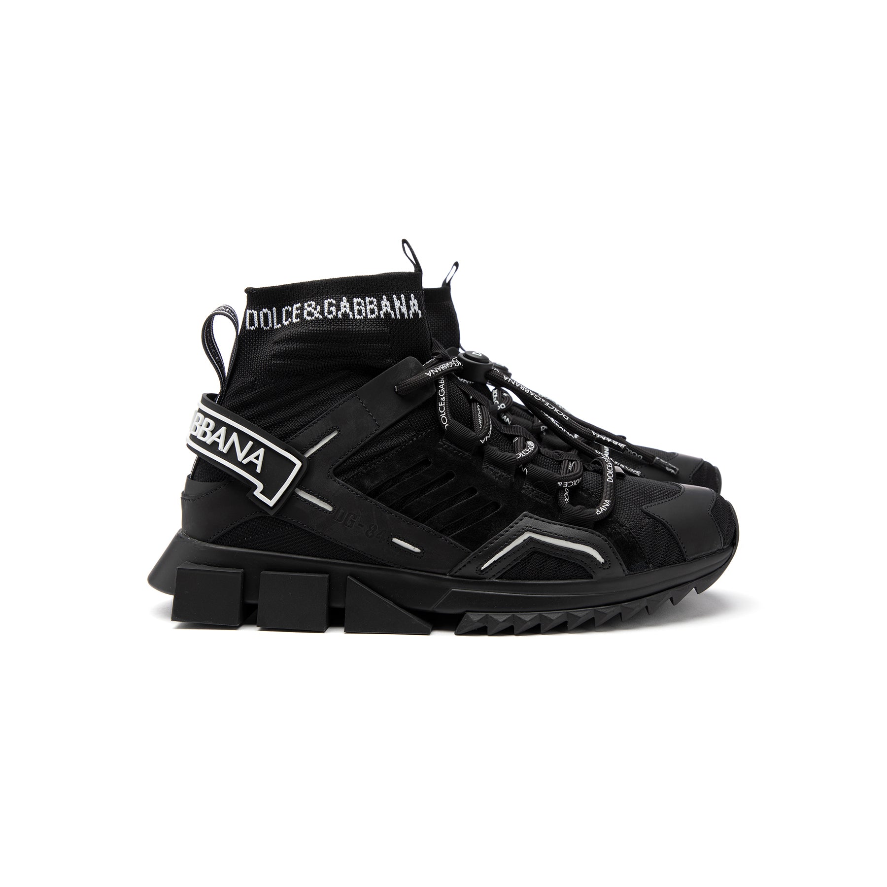 herberg koppeling eerste Dolce & Gabbana Knit Sneaker (White/Black) – Concepts
