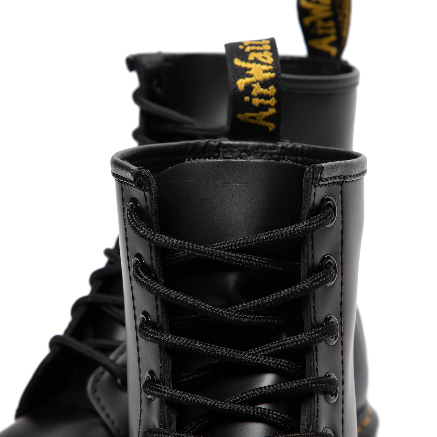 Dr. Martens Womens 1460 Smooth Leather Lace Up Boots (Black Smooth)