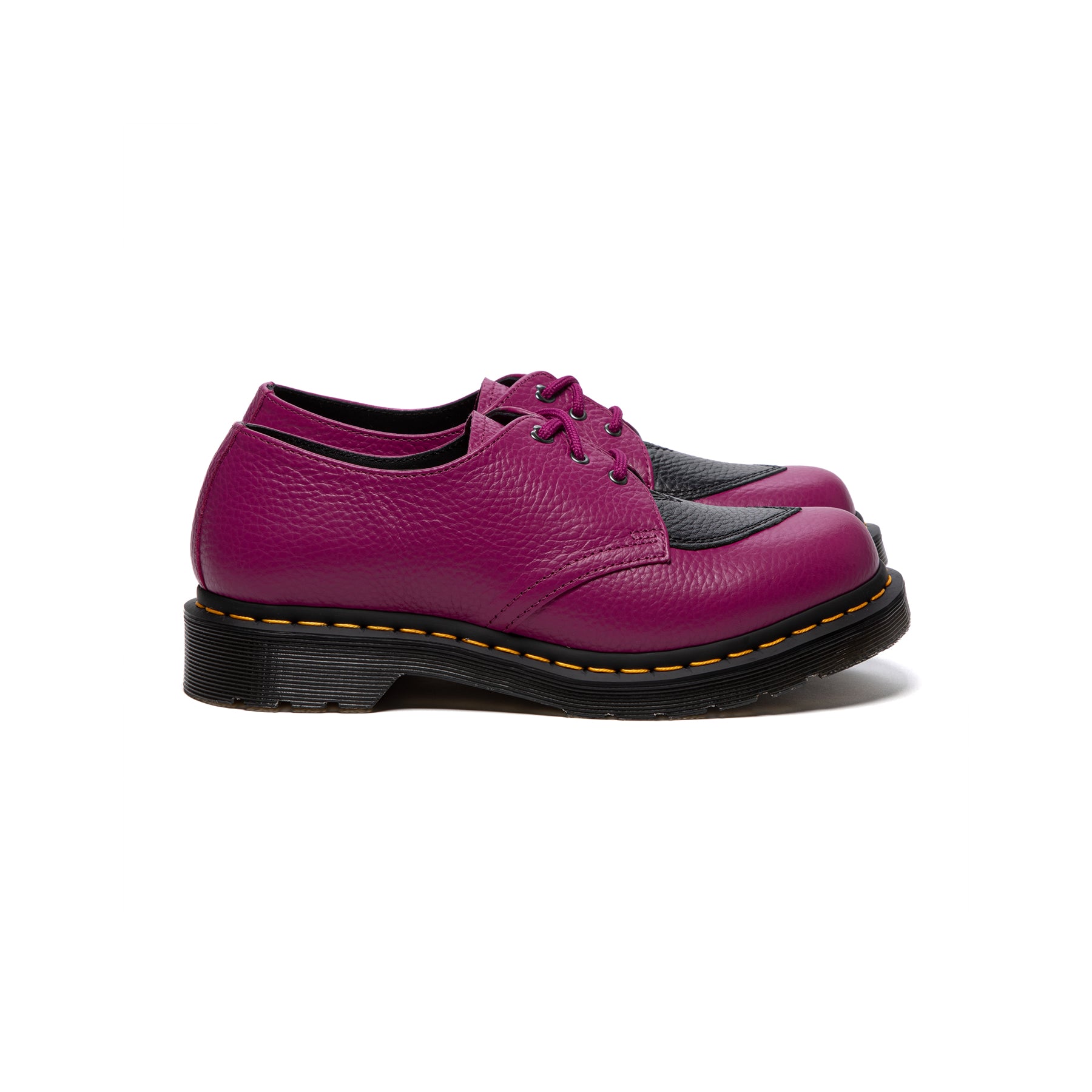 Dr. Martens 1461 Amore Leather Oxford Shoes (Fuchsia/Black Milled