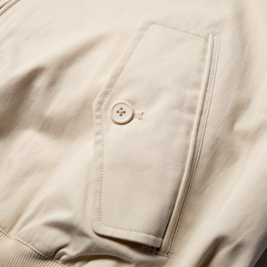 Grand Collection Harrington Jacket (Cream)