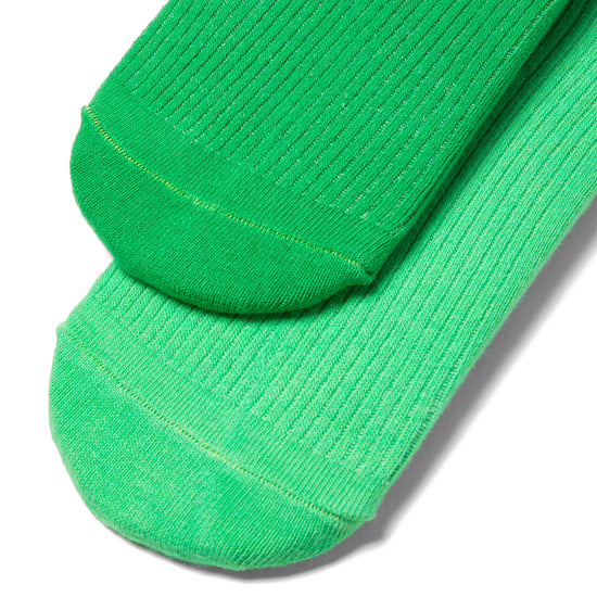 KkCo Two Tone Scallop Sock (Mixed Leaf)