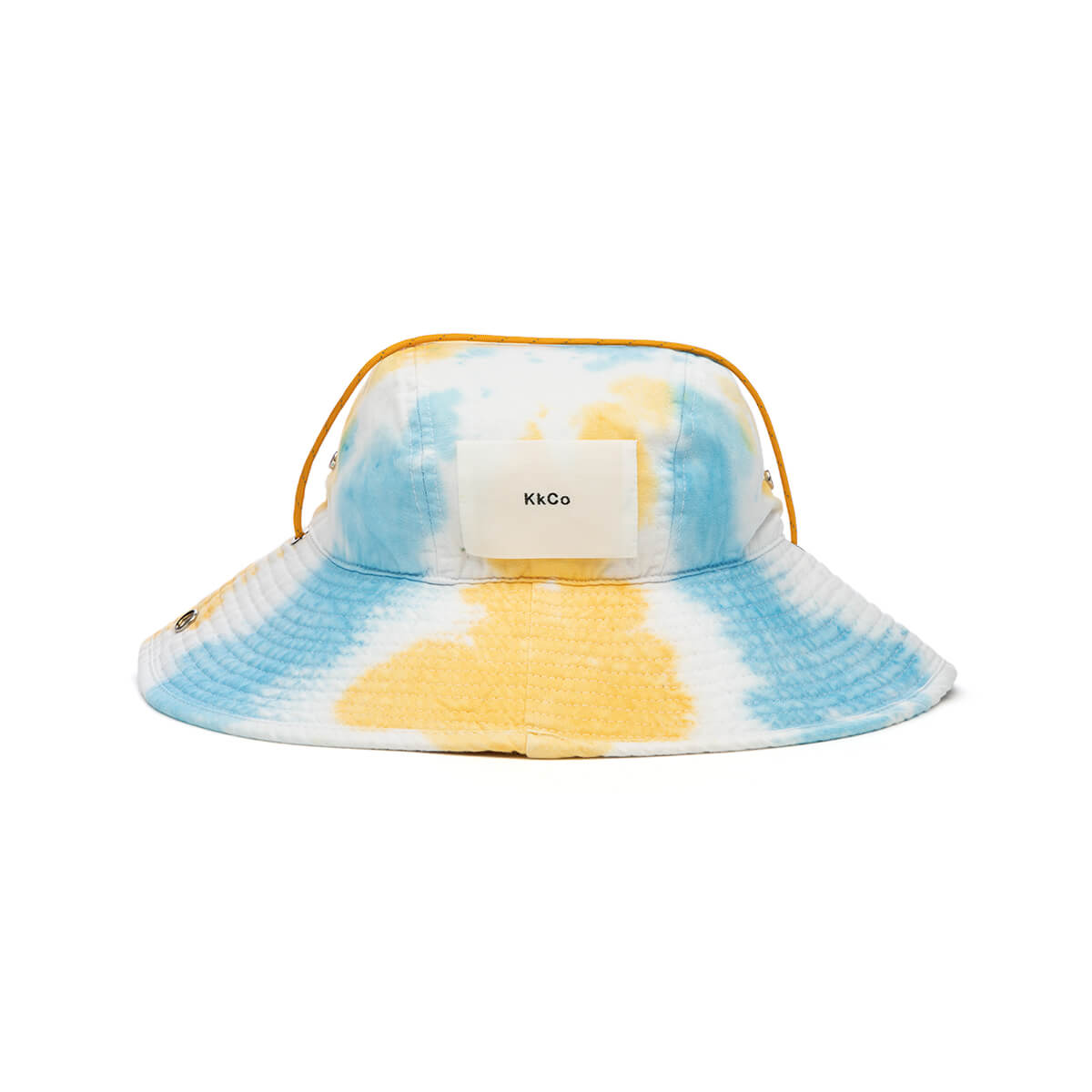 NLU Crest Performance Bucket Hat  White w/ Light Blue Ribbon – No