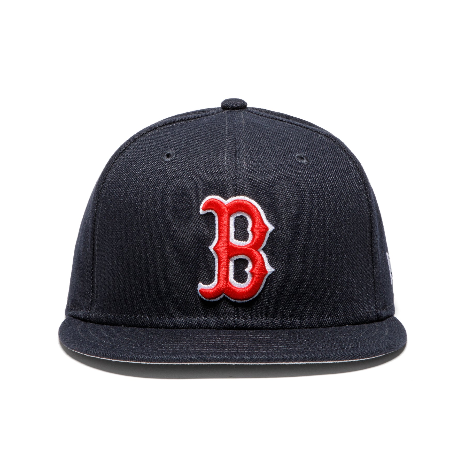 New Era Boston Red Sox Varsity Pin 59FIFTY Fitted Cap Men Caps blue|beige in Size:7 3/8
