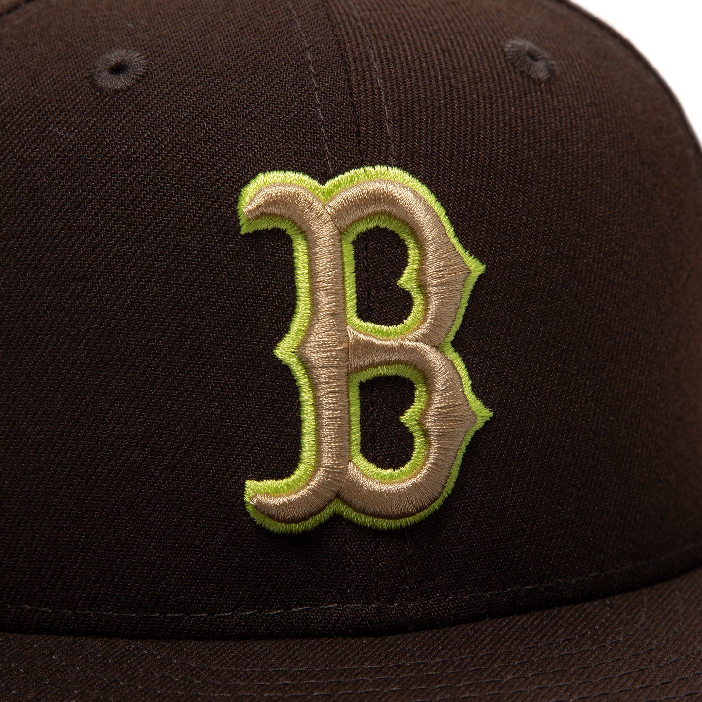 Concepts x New Era 5950 Boston Red Sox Fitted Hat (Burnt Wood)