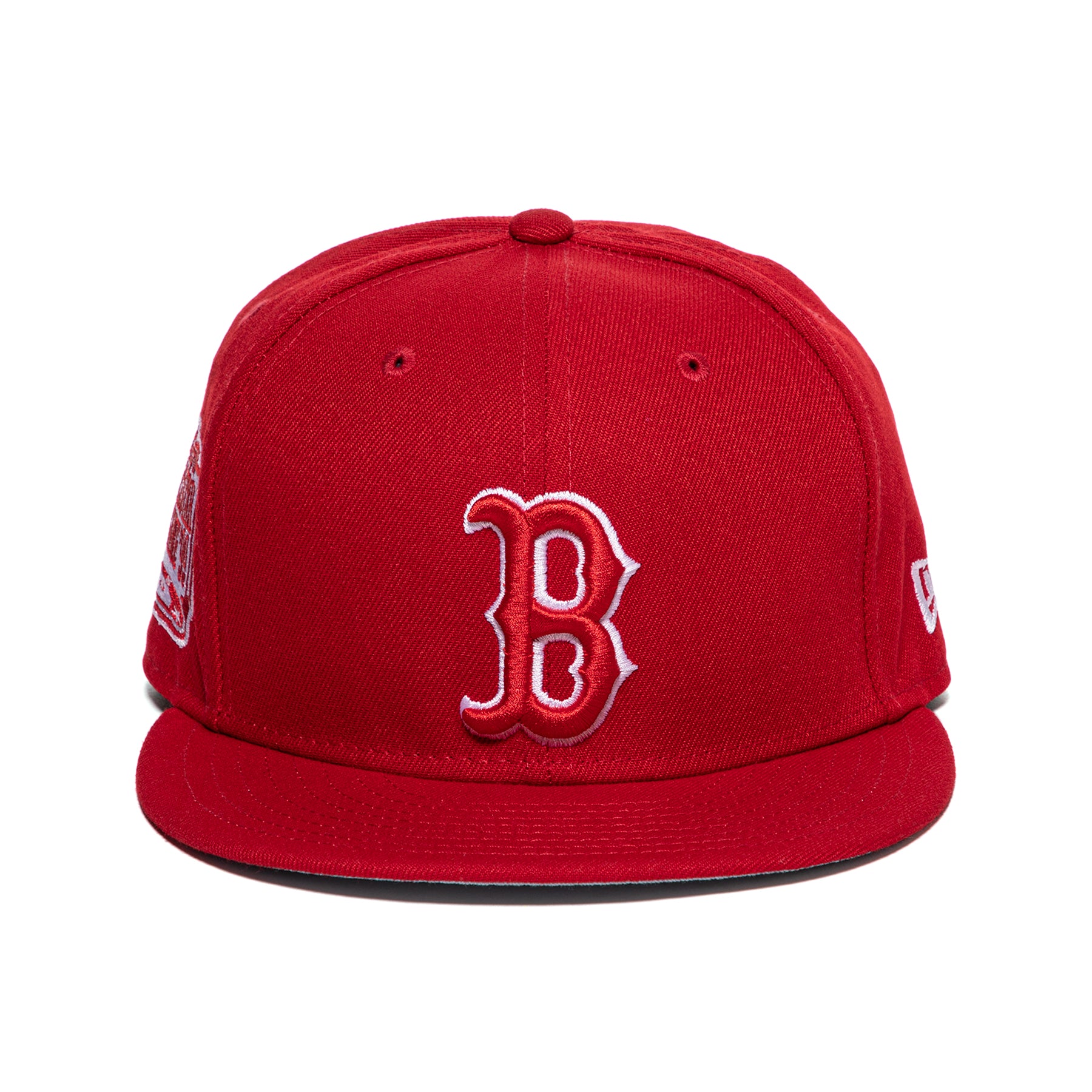 New Era White/Navy Boston Red Sox State 59FIFTY Fitted Hat