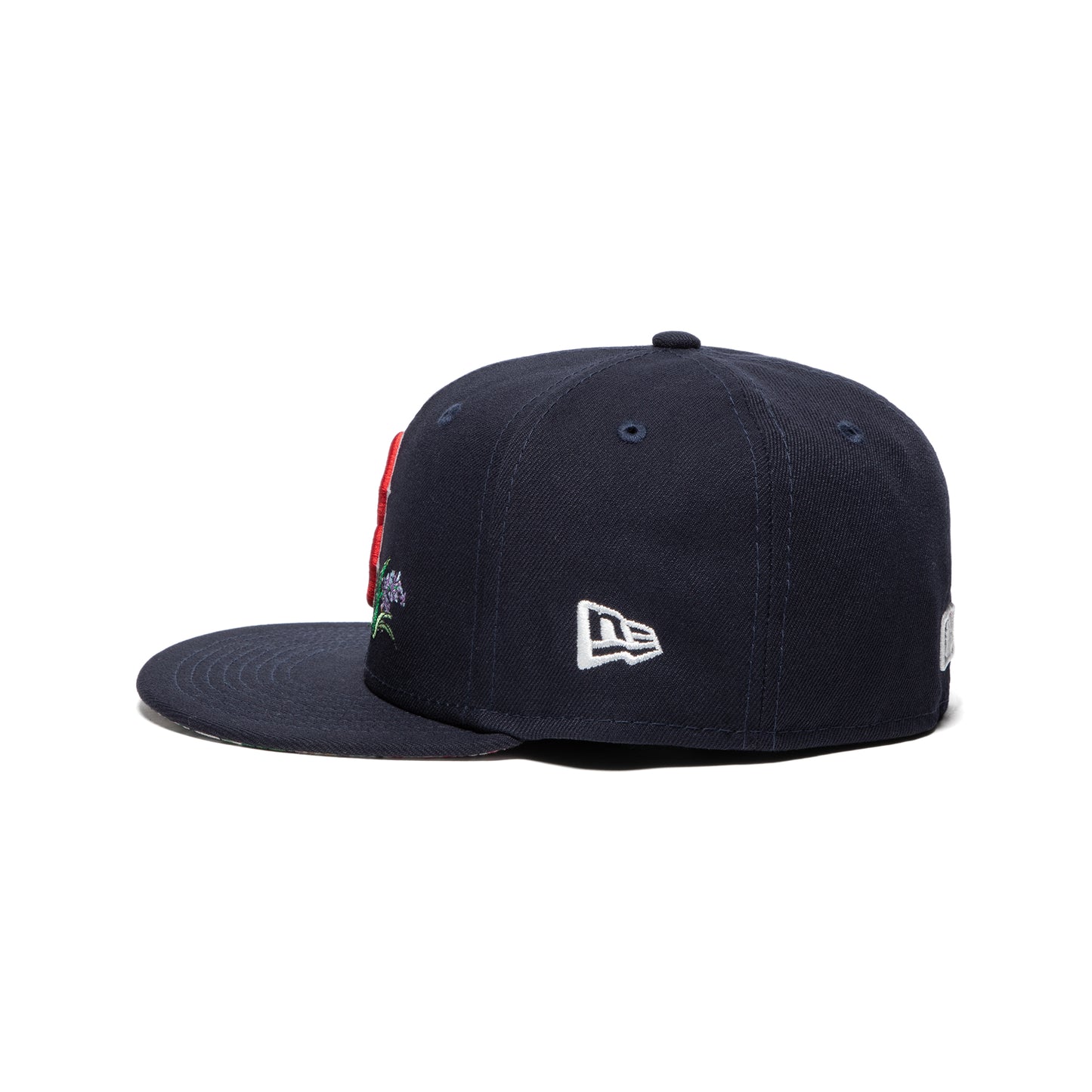 New Era Floral Boston Red Sox 59Fifty Fitted Hat (Navy)