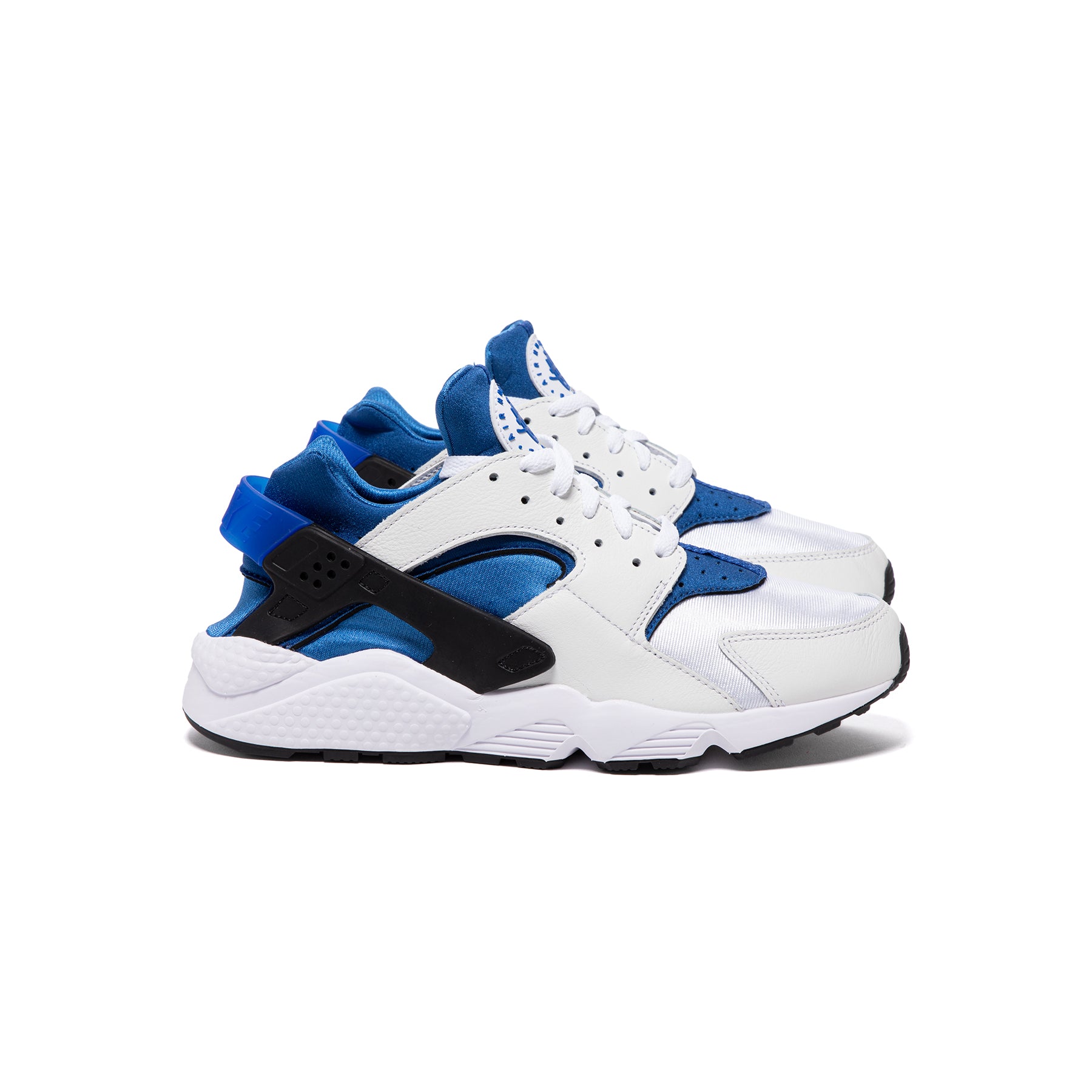 White and blue nike huaraches Outlet