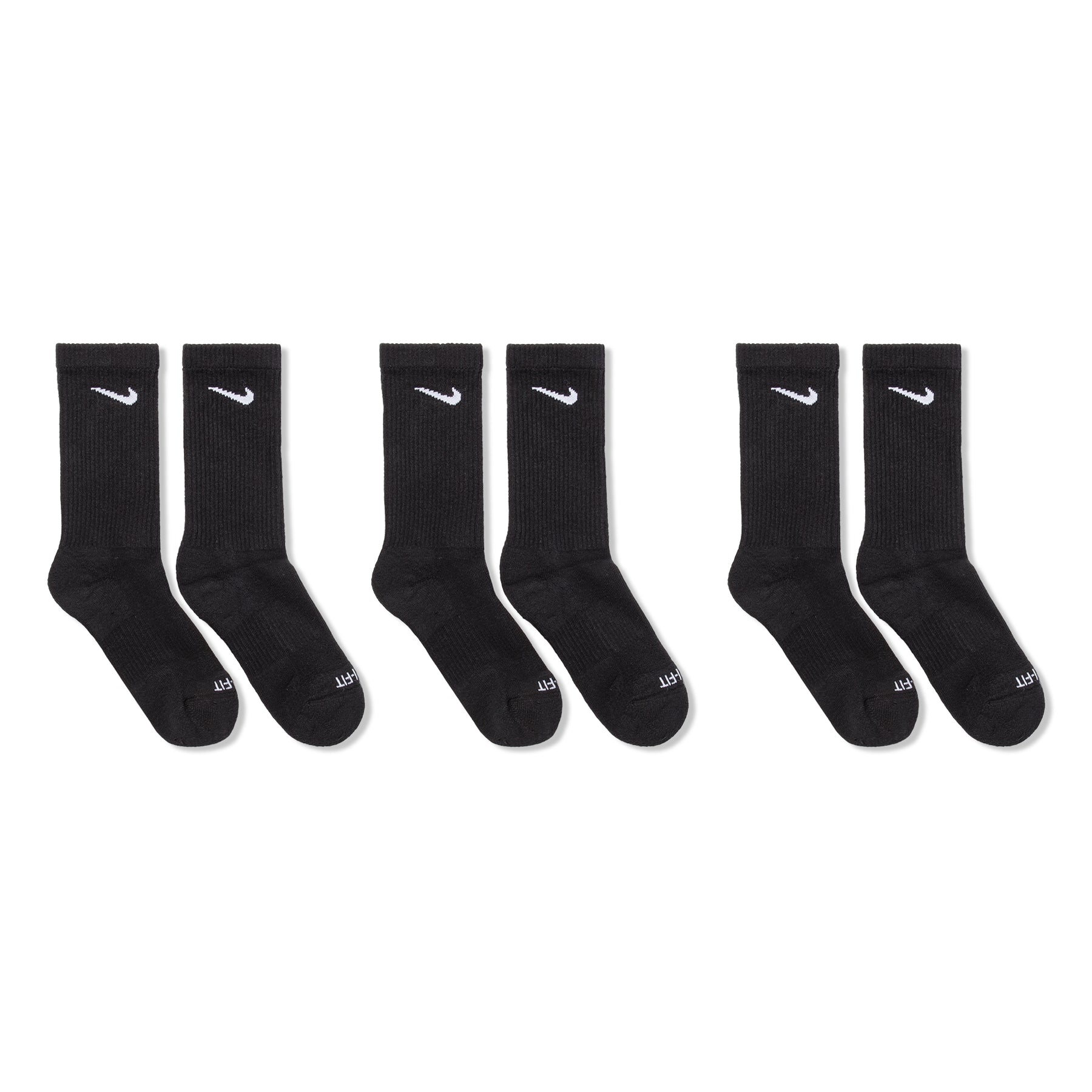 Cushioned Cotton Crew Sock 3 Pack