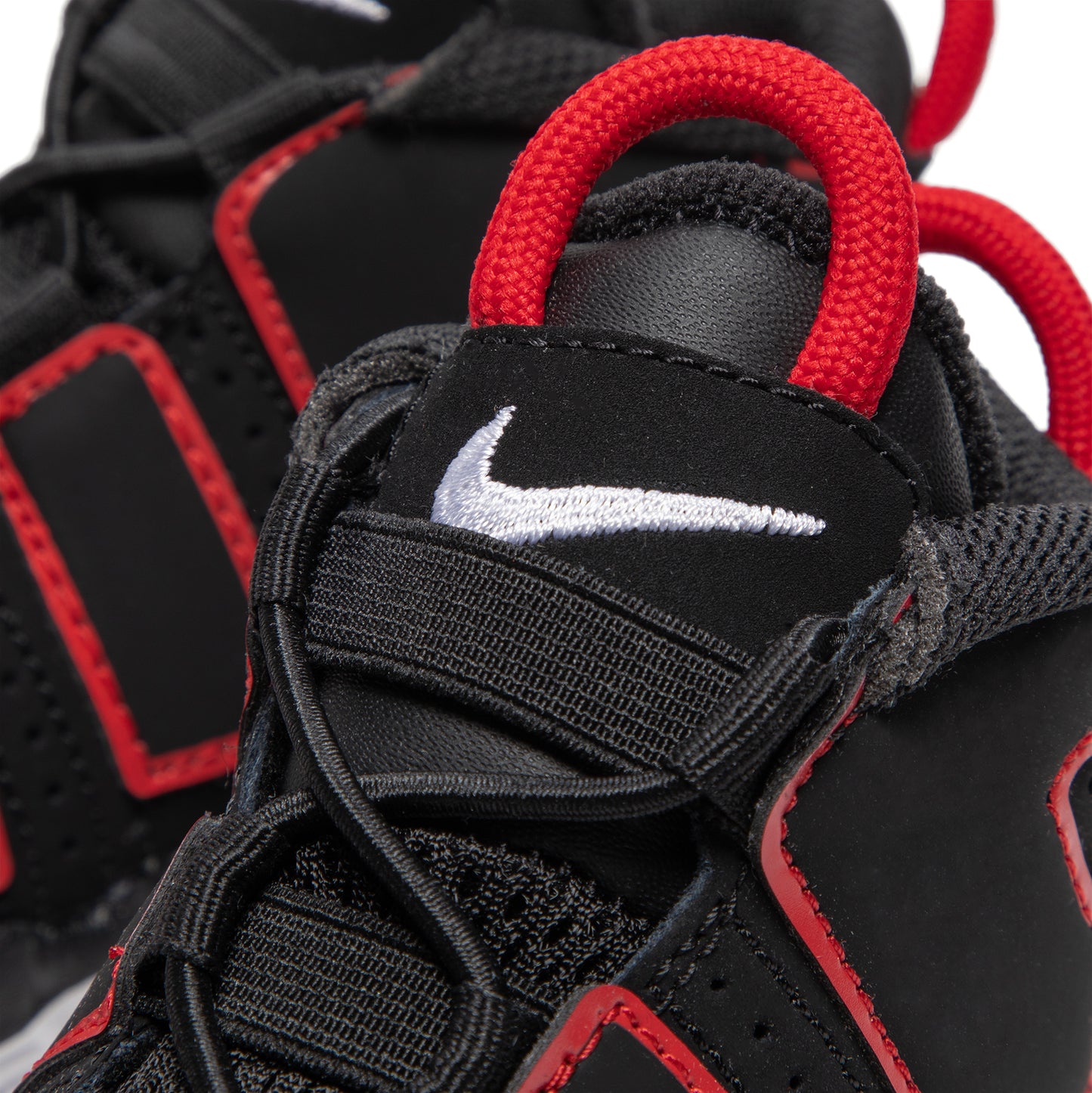 Nike Infant Air More Uptempo (Black/White/University Red)