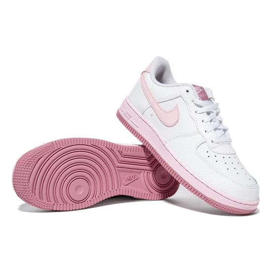 Nike Kids Force 1 (White/Pink Foam/Elemental Pink)