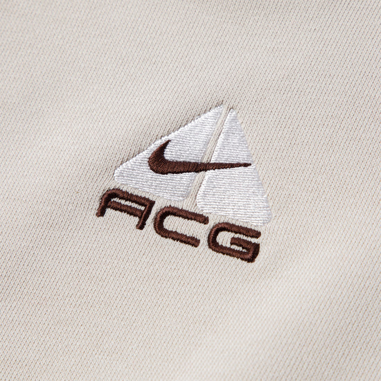 Nike Womens ACG Fleece Hoodie (Light Orewood Brown/Summit White)