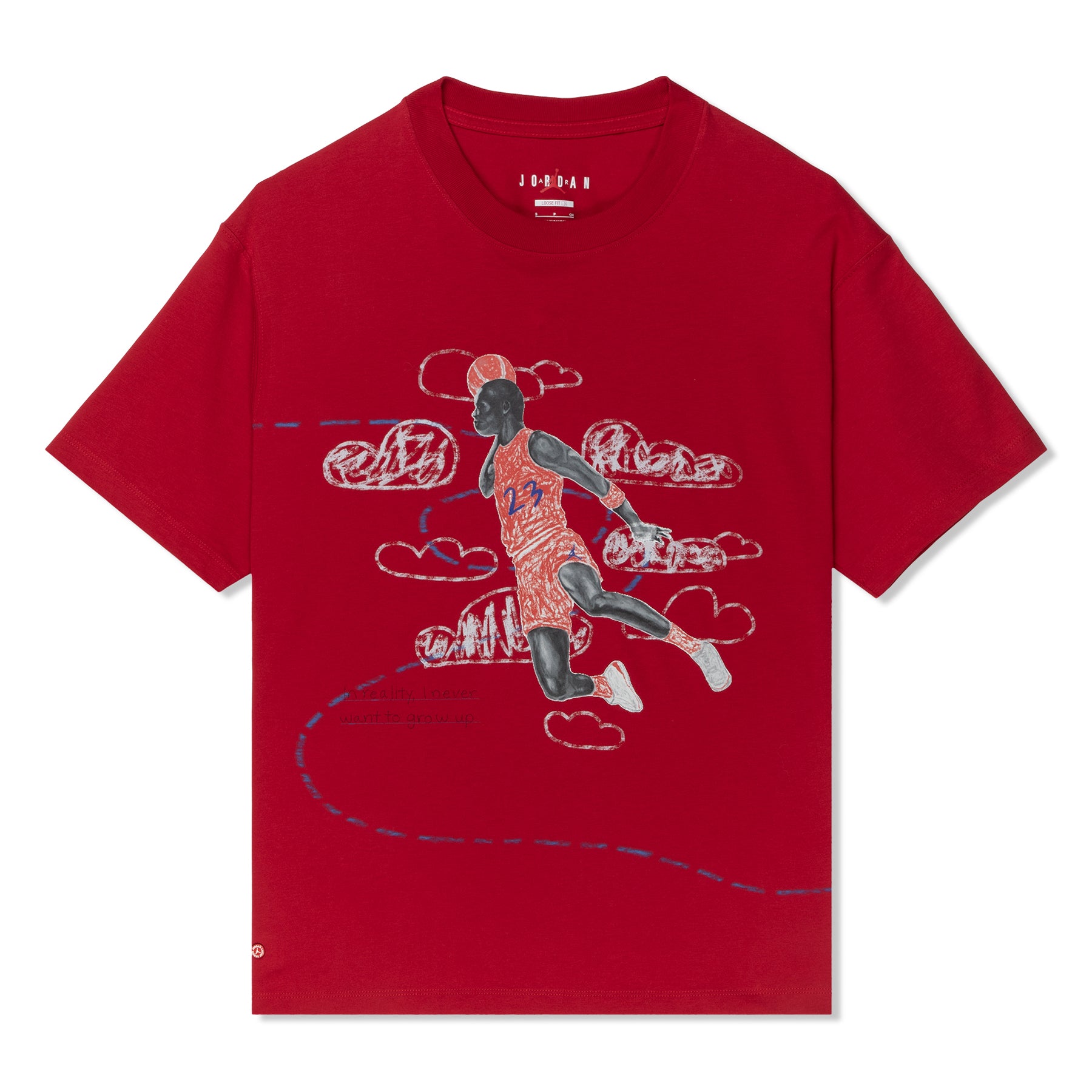 Nike Womens Jordan Artist Series T-shirt (Gym Red) – Concepts