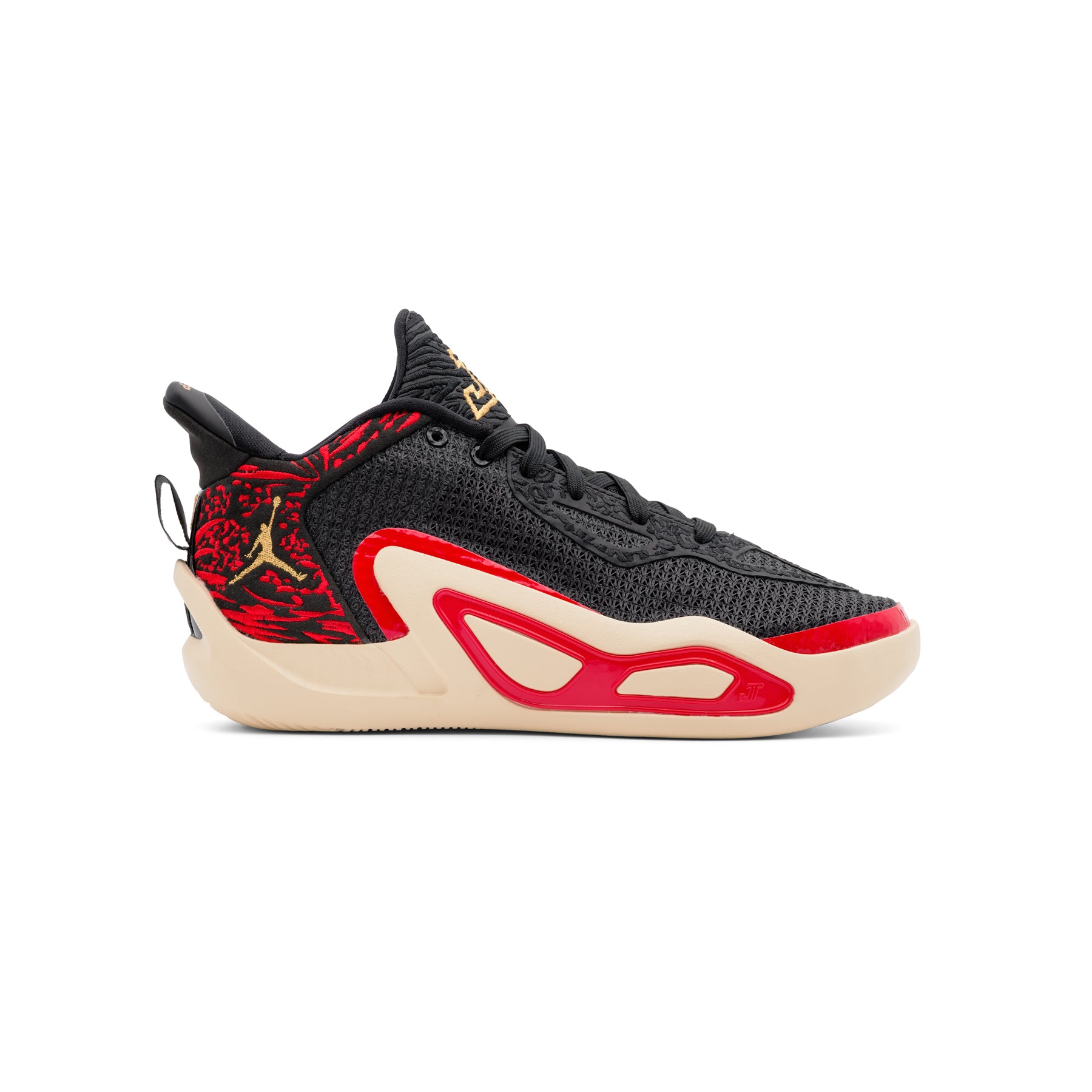 Nike Air Jordan Tatum 1 Black/Red Bred Zoo Jayson Basketball Shoes 2023 NEW