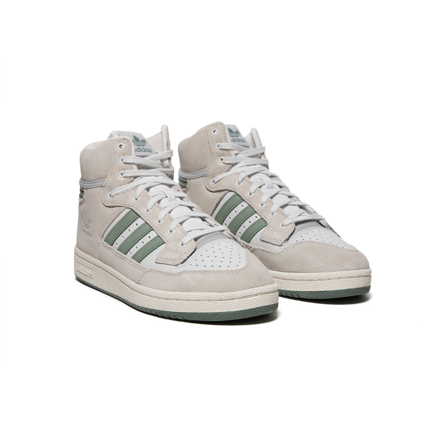 adidas Centennial 85 HI (Crystal White/Silver Green/Silver Green)