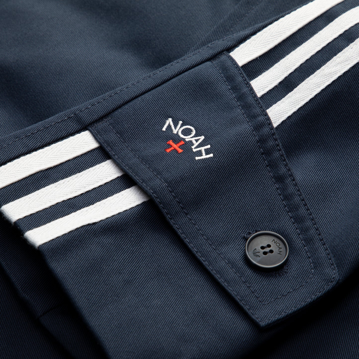 adidas x Noah Trench Coat (Navy)
