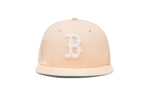 Concepts x New Era 5950 Boston Red Sox Fitted Hat (Mango)