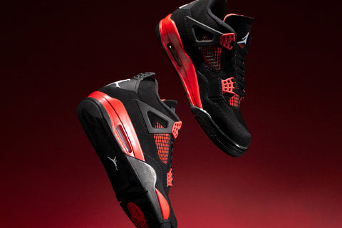 Air Jordan 4 'Red Thunder' Online Drawing