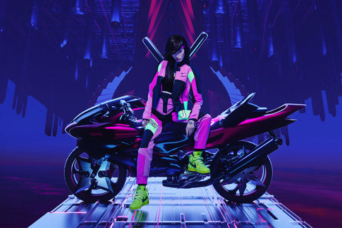 Nike x AMBUSH Motorcycle Pants (Active Fuchsia/Magic Flamingo/Black)