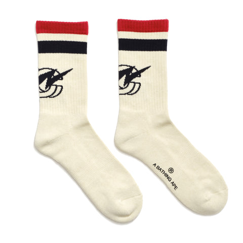 Concepts x BAPE Socks (Ivory)