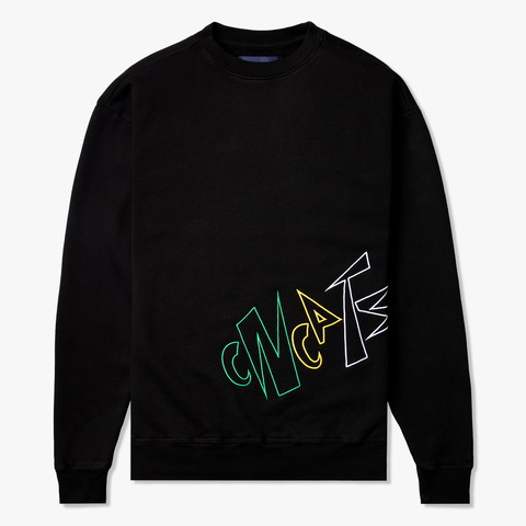 Concepts Attack Logo Crewneck (Black)